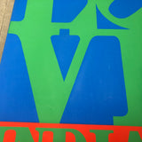 ROBERT INDIANA LOVE-Stable, 1971