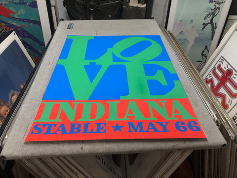 ROBERT INDIANA LOVE-Stable, 1971