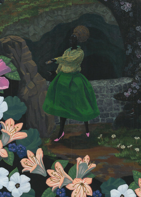KERRY JAMES MARSHALL Vignettes: Vignette (Wishing Well), 2025
