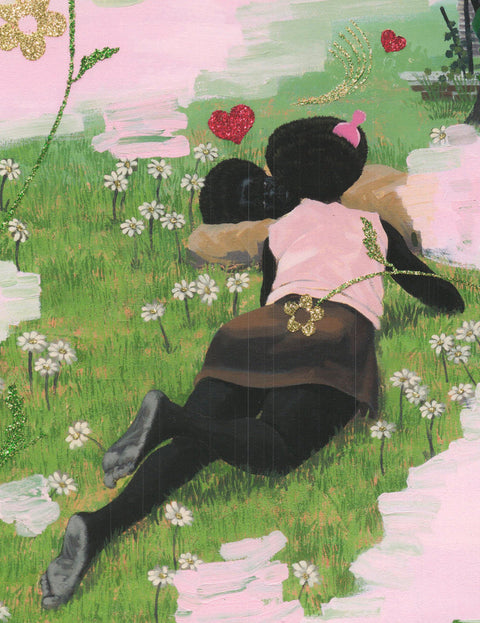 KERRY JAMES MARSHALL Vignettes: Vignette #14 (La La La), 2025