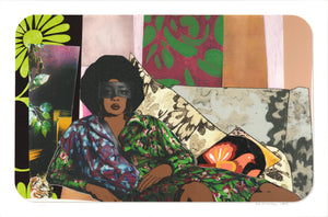 MICKALENE THOMAS Afro Goddess Looking, 2025 - Signed