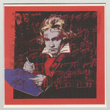 ANDY WARHOL Beethoven- Blue Book, 1989