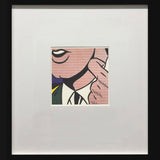 ROY LICHTENSTEIN Half Face with Collar, 1993