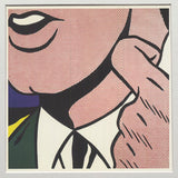 ROY LICHTENSTEIN Half Face with Collar, 1993