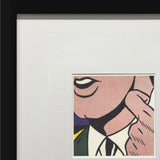 ROY LICHTENSTEIN Half Face with Collar, 1993