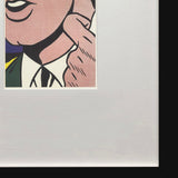 ROY LICHTENSTEIN Half Face with Collar, 1993