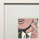 ROY LICHTENSTEIN Half Face with Collar, 1993