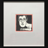KEITH HARING Untitled (Self-Portrait), 1993