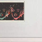 ANDY WARHOL Double Marilyn (Reversal Series), 1989