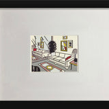 ROY LICHTENSTEIN Interior with Mirrored Wall, 1993