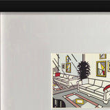 ROY LICHTENSTEIN Interior with Mirrored Wall, 1993