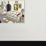 ROY LICHTENSTEIN Interior with Mirrored Wall, 1993