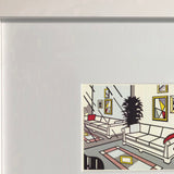 ROY LICHTENSTEIN Interior with Mirrored Wall, 1993