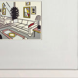 ROY LICHTENSTEIN Interior with Mirrored Wall, 1993