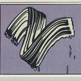 ROY LICHTENSTEIN White Brushstroke #1, 1992