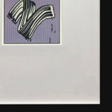 ROY LICHTENSTEIN White Brushstroke #1, 1992