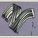 ROY LICHTENSTEIN White Brushstroke #1, 1992