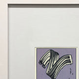 ROY LICHTENSTEIN White Brushstroke #1, 1992