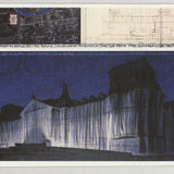 JAVACHEFF CHRISTO Wrapped Reichstag, Project for Berlin, 1992