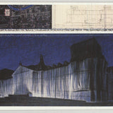 JAVACHEFF CHRISTO Wrapped Reichstag, Project for Berlin, 1992