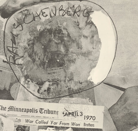 ROBERT RAUSCHENBERG Drawing and Studies for Recent, 1970