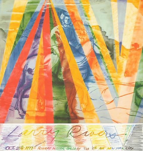 LARRY RIVERS Robert Miller Gallery, 1977