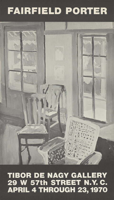 FAIRFIELD PORTER Tibor de Nagy Gallery, 1970