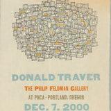 DONALD TRAVER The Philip Feldman Gallery, 2000 - Signed