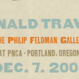 DONALD TRAVER The Philip Feldman Gallery, 2000 - Signed