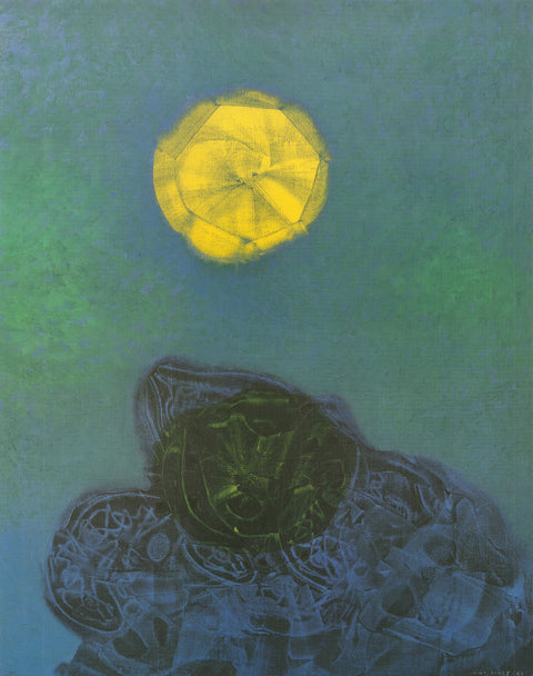 MAX ERNST Ursachen Der Sonne, The Sun (No Text), 1989
