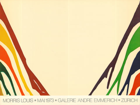 MORRIS LOUIS Delta Epsilon, 1973