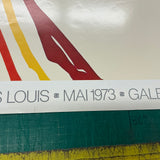 MORRIS LOUIS Delta Epsilon, 1973