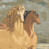 GIORGIO DE CHIRICO Horses on the Shore (sm), 1973