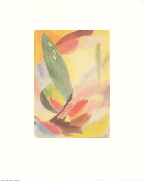 ALEXEJ VON JAWLENSKY Variation: Lonely Green Tree, 1998