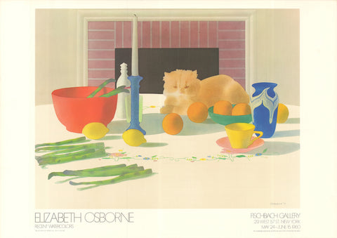 ELIZABETH OSBORNE Recent Watercolors, 1980