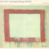 GENE DAVIS Rectangle Paintings 1957-1958, 1977
