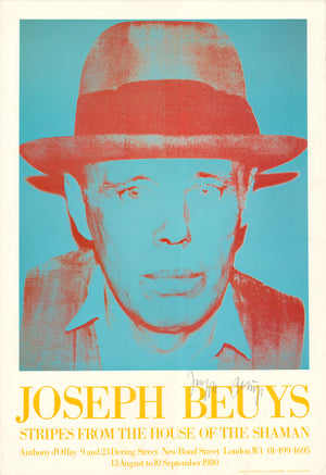 ANDY WARHOL Joseph Beuys, 1980 - Signed