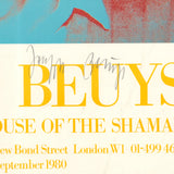 ANDY WARHOL Joseph Beuys, 1980 - Signed
