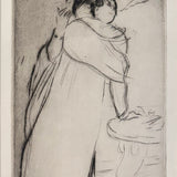 LOUIS LEGRAND Woman Smoking, 1910