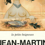 JEAN-MARTIN Les Petites Baigneuses, 1972