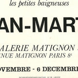 JEAN-MARTIN Les Petites Baigneuses, 1972