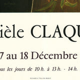 DANIELE CLAQUIN Galerie Camion, 1980