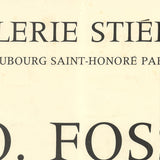 OCTAVE FOSS Paysages de Paris et d’Ailleurs, 1970