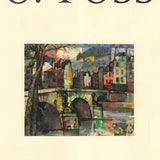 OCTAVE FOSS Paysages de Paris et d’Ailleurs, 1970