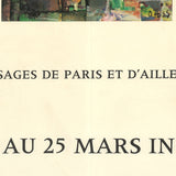 OCTAVE FOSS Paysages de Paris et d’Ailleurs, 1970
