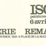 ISCAN Peintures et Aquarelles, 1980