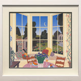THOMAS MCKNIGHT Interior with Garden View