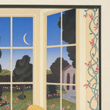 THOMAS MCKNIGHT Interior with Garden View