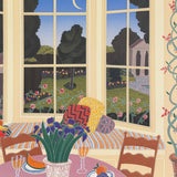 THOMAS MCKNIGHT Interior with Garden View
