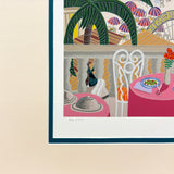THOMAS MCKNIGHT Riviera Paradise, 1991 - Signed